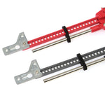 Simulation Slideable Metal Jack Lift Tool for 1/10 RC Rock Crawler Car Upgrade Parts Compatible with Traxxas TRX4 Axial SCX10 Vehicles Models Spare Parts
