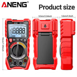 LinkMejor MH17 Insulation Multimeter True RMS 19999 Count Megohmmeter AC DC Voltage Tester Capacitance Resistance Rechargeable Lithium Battery High Voltage Alarm Backlit LCD Auto Ranging Flashlight