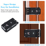 LinkMejor 026 Home Invisible Remote Control Security Door Lock Graffiti Smart Electronic Lock No Hole Design Dual System Dual Motor