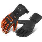 LinkMejor 3-Modes Electric Heated Gloves  Full Fingers Heating Winter Gloves Men Women Waterproof Tactical Mittens