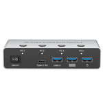LinkMejor 8K KVM Switch 4 In 1 Out 8K/4K HD2.1 KVM Switch USB 3.0 High Speed Transmission KVM Switcher