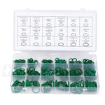 270 Pcs 18 Sizes HNBR O Ring Assortment Kit Green Automotive A/C Seal Rings for Car Auto Vehicle Repair