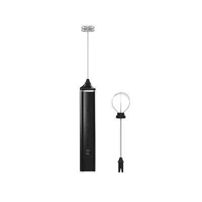 MHW-3BOMBER Handheld Electric Milk Frother Dual Heads 3 Gears Adjustable Low Noise Rechargeable Portable Automatic Foam Maker for Coffee Lattes