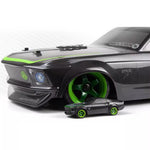 LinkMejor 160980 1/64 2WD 2.4G Drift RC Car Nano TTR Mustang Geunine Authorization Vehicle Models RTR