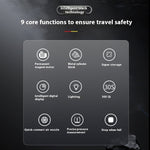 Multi-Function 120Psi Cordless Handheld Air Pump Portable Tire Inflator For Car Bicycle Motorcycle Tires Ball USB Charging With LCD Display Pressure Gauge