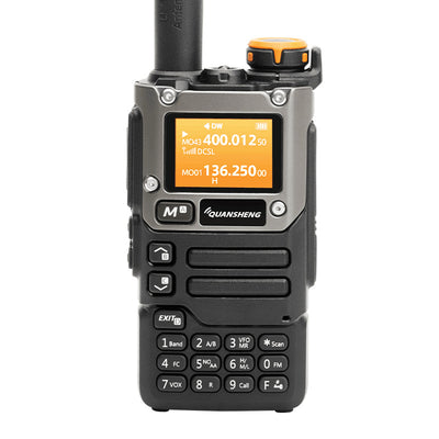 Quansheng UV-K58 V3 5W Walkie Talkie Air Band Radio UHF VHF DTMF FM Scrambler NOAA Type-C Charging Wireless Frequency Two-Way Handheld Portable Radio