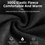 LinkMejor Outdoor Winter Warm Cycling Headwear Fleece Windproof Thermal Face Mask Neck Head Cover for MTB Riding Skiing Helmet Liner