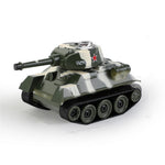 Happy Cow 777-215 2.4G Mini RC Car Army Battle Infrared Tank with LED Light RTR Remote Control Vehicles Models Toys