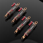 4PCS Upgraded Metal Hudraulic Shock Absorber Damper 1205-BZ01 for SG Pinecone Forest 1205 1/12 RC Car Vehicles Models Spare Parts