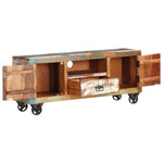 TV Cabinet 47.2"x11.8"x19.7" Solid Reclaimed Wood