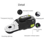 LinkMejor WA1602 Electric Hammer Drill Cleaner 35ml Visual Dust Box USB Type C Rechargeable 5V 1000mAh Compact Design Professional Tool Accessories