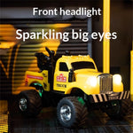 TRASPED HG4-194 HG4-197 RTR 1/64 2.4G RWD Mini Alloy RC Car Off-Road Truck LED Light Three Speed Support App Remote Control Vehicles Models Pocket Toys Desktop Collection Gift For Boys