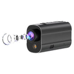 AK-M101 5K Action WiFi Camera Road Bike Motorcycle Helmet Camera Anti-shake Riding Bicycle Drive Recorder with Led Light Flashlight