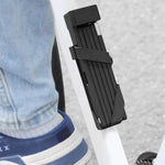 LinkMejor Mini Portable Bicycle Folding Lock Safety Anti-theft Waterproof Alloy Lock for MTB Motorcycle Electric Vehicle