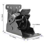 Folding Self Lock Bracket Locking Hinge Steel Plate 90 Degree Heavy Duty Table Bed Leg Support DIY Furniture