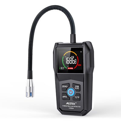 LinkMejor CGD-02A Digital Gas Tester Gas Sensor Air Quality Monitor Gas Leak Sensor Gas Analyzer Automotive Combustible Tester