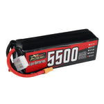 LinkMejor 22.2V 5500mAh 100C 6S 122.1Wh LiPo Battery XT60 Plug for RC Drone