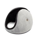 LinkMejor Winter Cycling Ear Warmers with Amplified Sound Thick Fleece Lined Windproof Cold Resistant for Riding Hiking Running