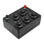 Precision Resistance Box Adjustable Decade Resistor 0-9999Ω 0-9999.9Ω High Accuracy Level 1 Electrical Teaching Experiment Ohm's Law Verification