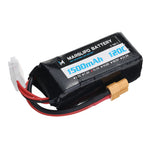 LinkMejor 11.1V 1500mAh 120C 3S Lipo Battery XT60 Plug for RC Drones