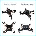 ESP32 QuadBot-TA Quadruped Biomimetic Spider Robot DIY Assembly Robot for Beginner Programming Learning STEAM Education 3DOF