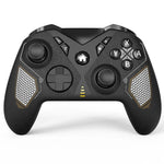 6130 Tri-mode Wireless Gamepad bluetooth Controller Built-in Six-axis Gyro Support 2.4G/Wired/bluetooth Remote RGB  Joystick Gamepad for IOS/Android/PC/TV Steam