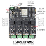 LinkMejor® T-Connect ESP32-S3 Industrial Control Development Board RS485 CAN Module WiFi bluetooth Low Power Wireless Modules Board