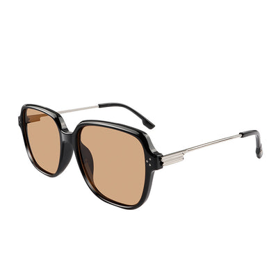 Large-frame Polarized Sunglasses for Men Women UV400 Protection Anti-glare Fashion Sun Glasses for Outdoor Daily Travel