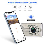 X20 4K Dual Dash Cam 4inch Touchscreen Car Camera with WiFi App 170° Wide Angle ADAS BSD Night Vision 24H Parking Monitor G-Sensor