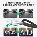 AHD1080P/720P Car Rear View Camera 170° Fisheye Golden Lens Full HD Night Vision Universal Vehicle Reversing Backup Cameras