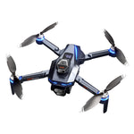 LinkMejor GT8 WiFi FPV with 4.9inch LCD Screen Controller HD Front Bottom Rear Three Camera Servo Gimbal 360° Obstacle Avoidance Brushless Foldable RC Drone Quadcopter RTF