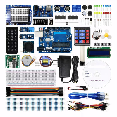LinkMejor UNOR3 Upgraded Version For Starter Kit DIY Electronic Kit Power Supply Module Accessories Development Board