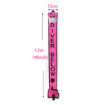 1.2m*15cm Scuba Diving High Quality Scuba Diving Inflatable Safety Sausage Signal Surface Buoy (SMB) Tube