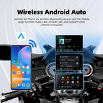 5.0 inch Wireless CarPlay Moto Android Auto Portable Digital GPS Moto Navigation Motorcycle Dashboard Display Screen TPMS