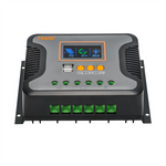 PowMr PWM Pstar 80A 60A 30A Solar Charge Controller 12V 24V 36V 48V Lead-Acid Lithium Battery Charger Max PV 100V Dual Control Mode