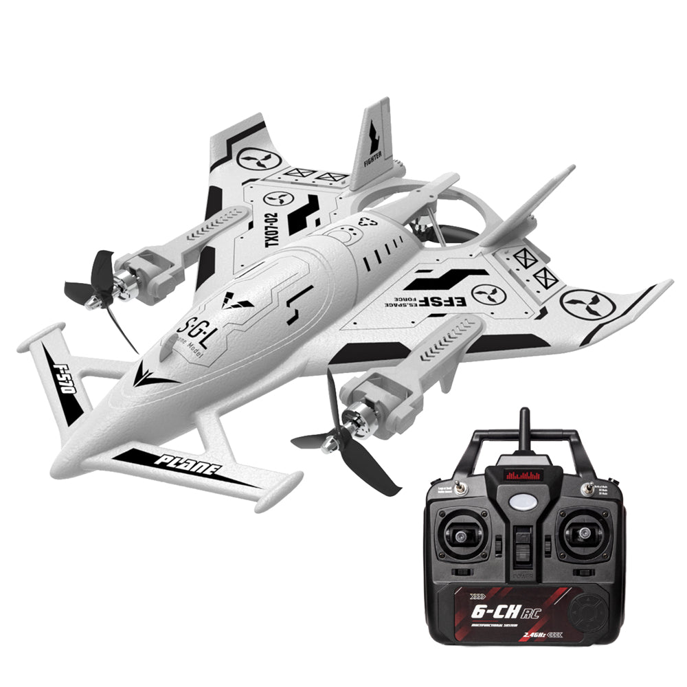 SG F35 2.4G 8CH 315mm Wingspan 3-Axis Vector Aircraft Aerobatics VTOL EPP RC Airplane Fixed Wing RTF Compatible S-BUS DSM