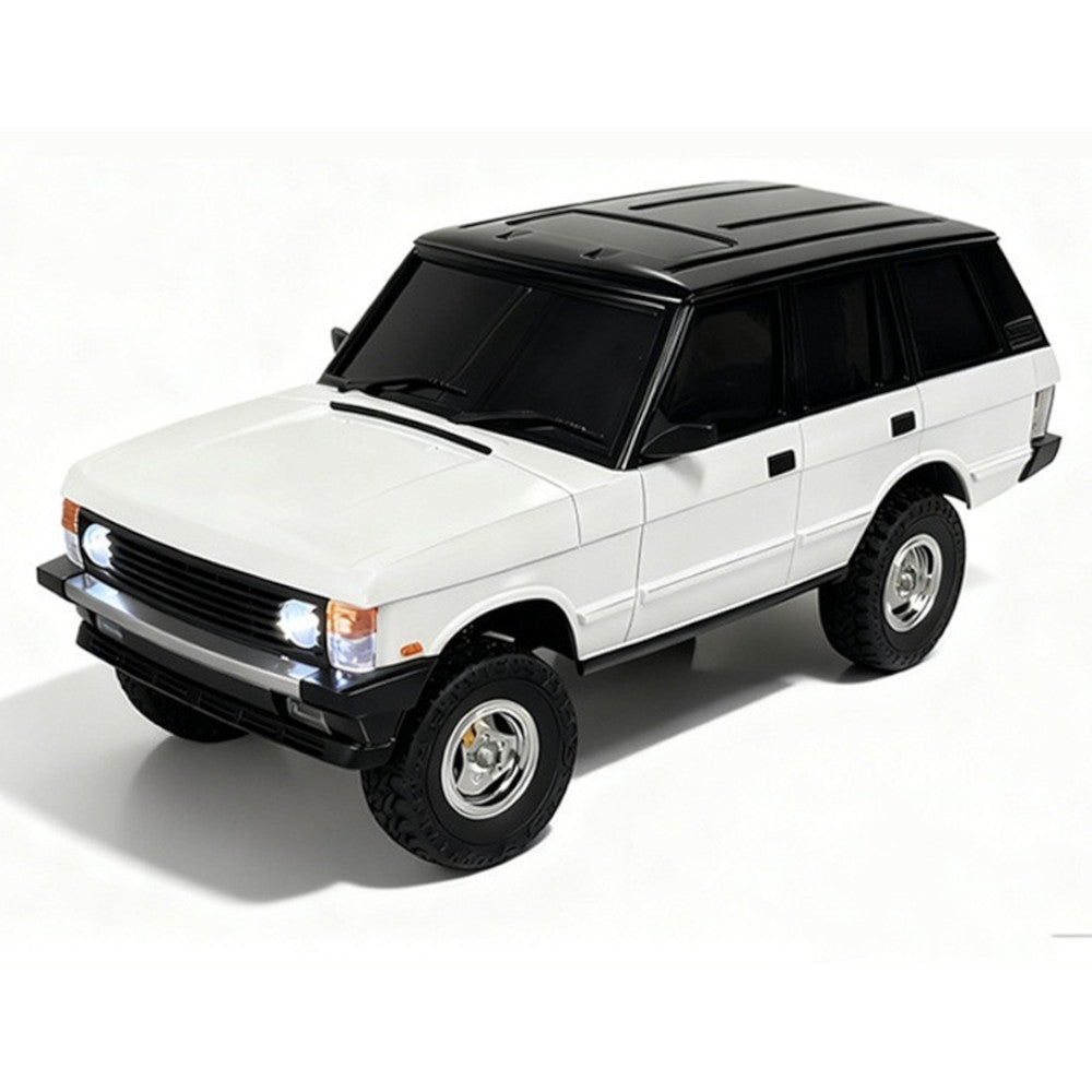 LinkMejor 18401 PRO RTR 1/18 2.4G 4WD FOC Sensored Brushless RC Car Rock Crawler Off-Road Climbing Truck LED Light Full Proportional Vehicles Models Metal Drive Shaft Oil Shocks Toys