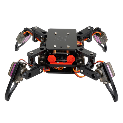 Quadruped Spider Robot Infrared Ultrasonic G-sensor App Control STEM Programming Kit for Teens DIY Education Assembly Smart Robot Kit