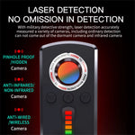 M40 Pro Anti Spy Detector Infrared Camera Finder GPS Tracker Wireless Bug Sweeper for Car and Hotel