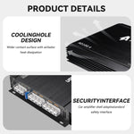 Andeman 4-Channel Car Amplifier 7800W Peak Power 264.41W RMS 12V-13.8V High Performance Audio Amplifier