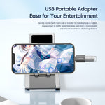 Toocki USB-C to Micro/USB-A to USB-C/USB-C to USB-A Adapter Converter for Xiaomi for Samsung Huawei OTG Connector