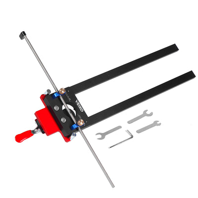 LinkMejor Aluminum Alloy Drawer Slide Jig with Adjustable Clamp for Woodworking Cabinet Drawer Slide Install