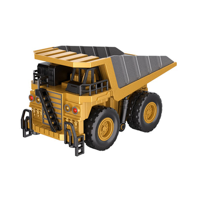 HJ2025-3D RTR 1/64 2.4G Mini RC Car Dump Support App Remote Controlled Engineering Vehicle Desktop Toys Model Collection Gift For Boys