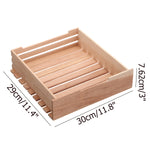 LinkMejor Cigar Tray Drawer Spanish Cedar Wood For 48L Cigar Cooler Humidor