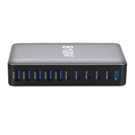 [GaN Tech] Bakeey YMX-810W 810W 10-Port USB PD Charger with Digital Display 5USB-A+5USB-C PD QC Fast Charging Desktop Charging Station EU Plug for iPhone 17 17Pro 16 Pro Max 15 14 for Samsung Galaxy W26 for Xiaomi 17pro for OPPO