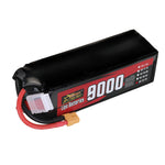 LinkMejor Power 22.2V 9000mAh 100C 6S LiPo Battery XT60 Plug for RC Drone