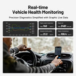 LinkMejor CarPal OBD2 Scanner Code Reader All System Car Diagnostic Tool with 6 Reset Functions Bluetooth 5.0 AutoVIN I/M Readiness for iOS Android