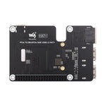 Raspberry Pi 5 PCIe Expansion Board to MiniPCIe 4G Gigabit Ethernet USB 3.2 Gen1 Adapter Board