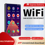 Smart Wireless MP4 Player 4.0 Inch IPS Full Touch Screen Android 8.1 Octa Core 2+16G 3+32G Dual Band WiFi Bluetooth HiFi Lossless Music Player Portable MP3