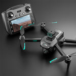 LinkMejor S159 GPS 5G WiFi FPV with 5.9inch LCD Screen Controller 720P HD Dual Camera Servo Gimbal 360° Obstacle Avoidance Brushless Foldable RC Drone Quadcopter RTF